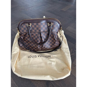 Women's Louis Vuitton Damier Ebene Alma Handbag Brown